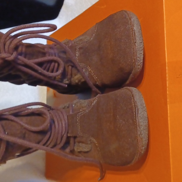 Rocket Dog tribal brown suede boots women's size 6.5 - Picture 4 of 5